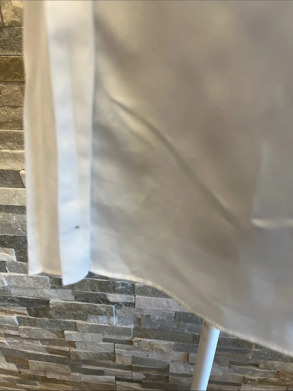 Michael Kors White Pleated Front Sleeveless Blouse